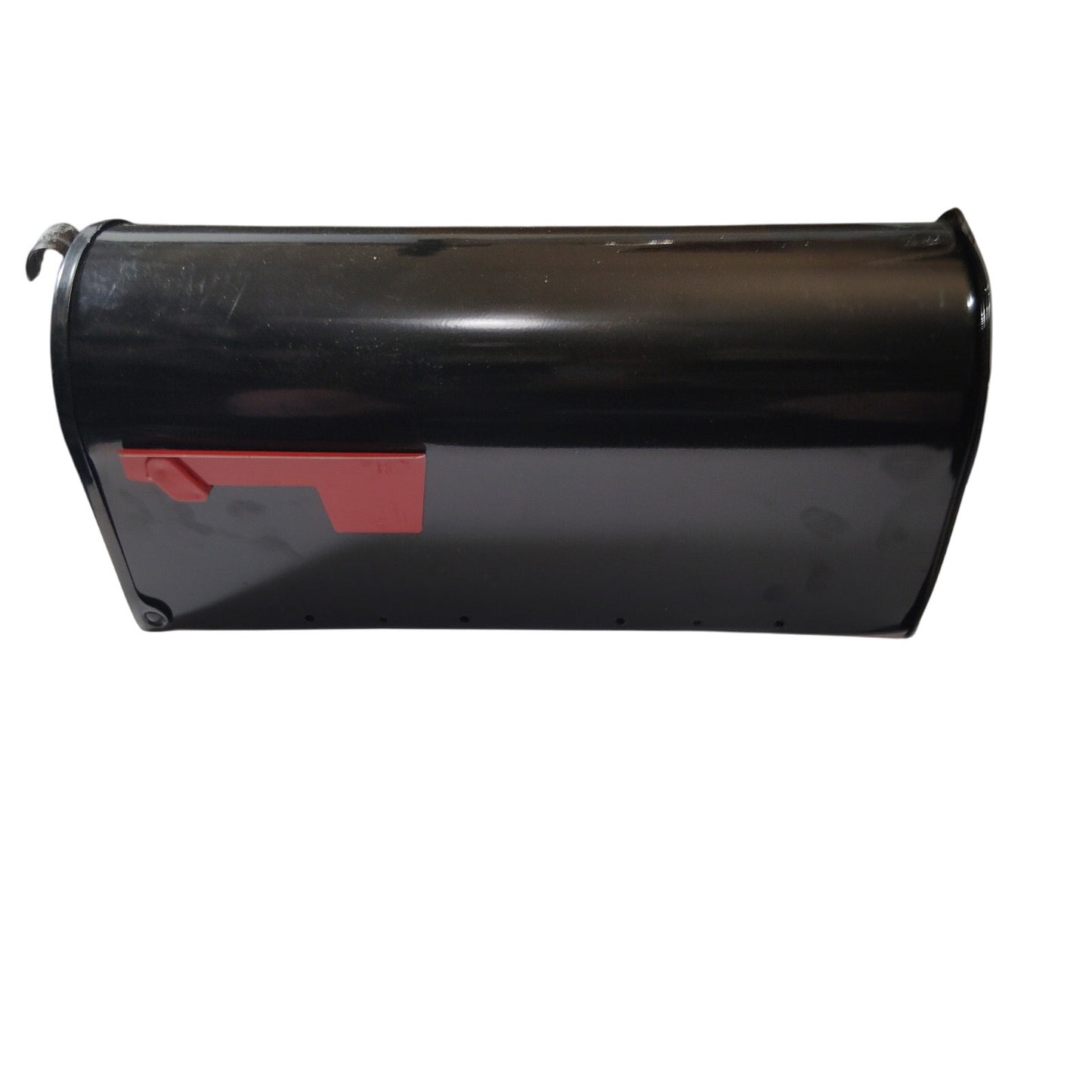 Architectural Mailboxes Elite Black Medium Steel Post Mount Mailbox Model E1100B
