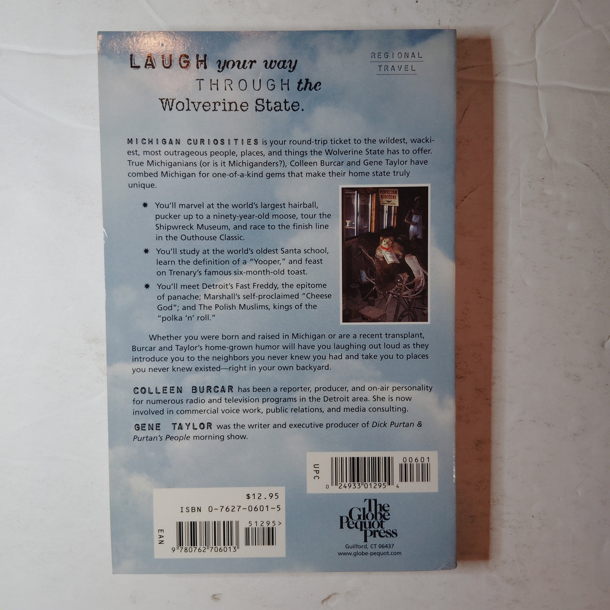 Michigan Curiosities Colleen Burcar 2003 Paperback 1st Edition Like New