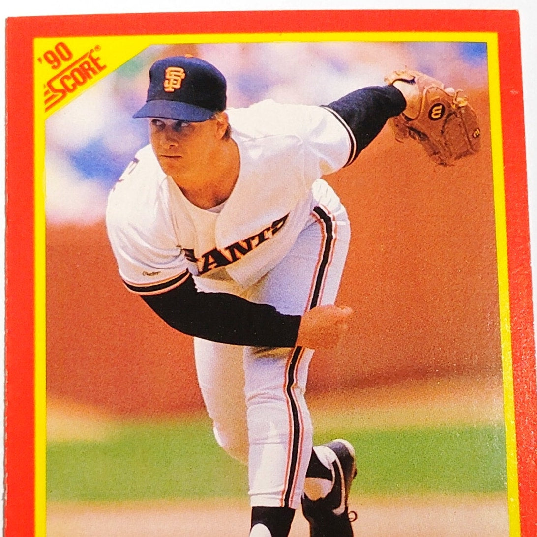1990 Score Jeff Brantley #371 San Francisco Giants Relief Pitcher MLB EX