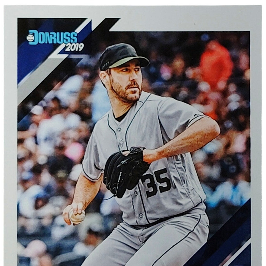 2019 Donruss Justin Verlander #172 Houston Astros Pitcher Variation - VG/EX