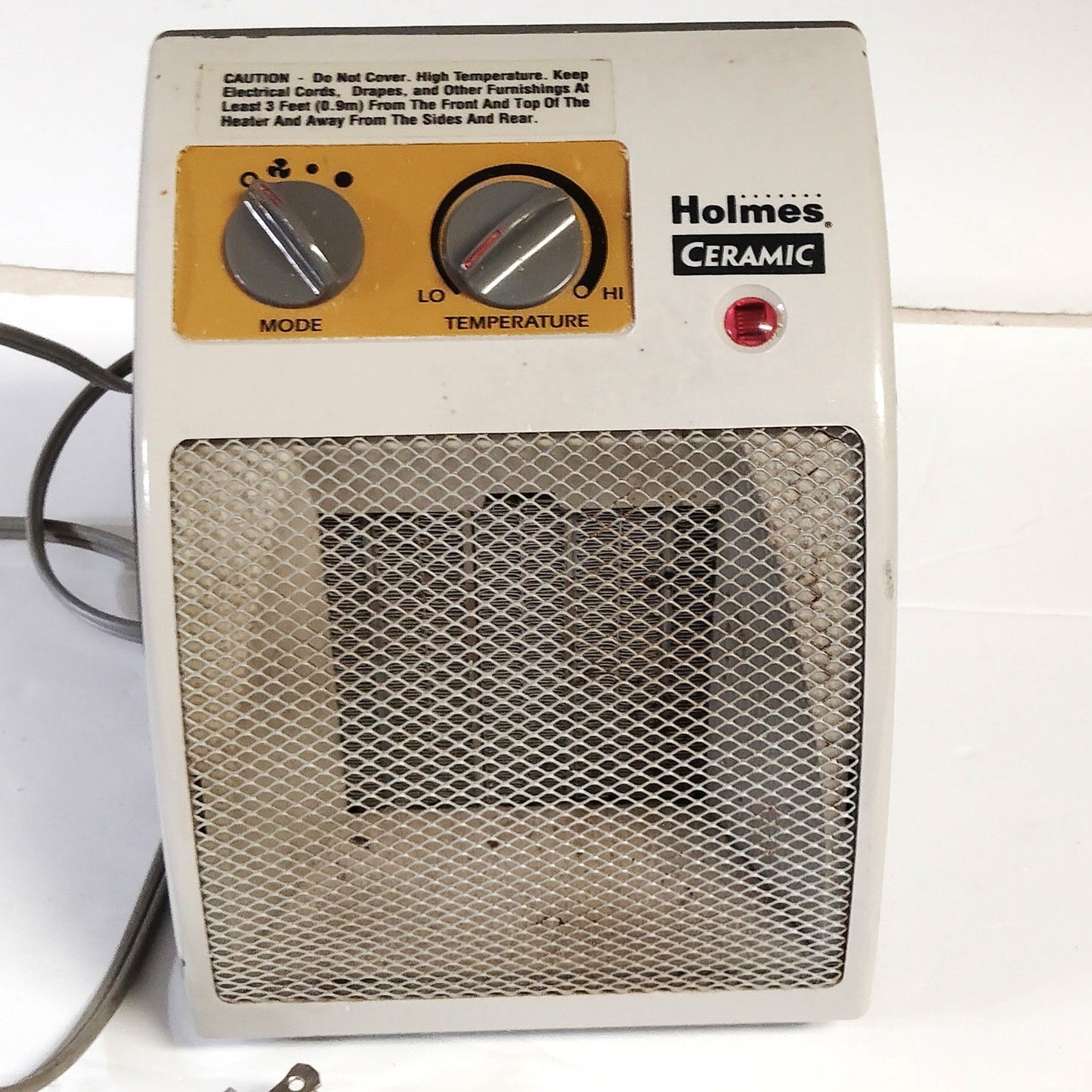 VTG Holmes Ceramic Space Heater 37‑98DHX 1990s Portable Bathroom Use