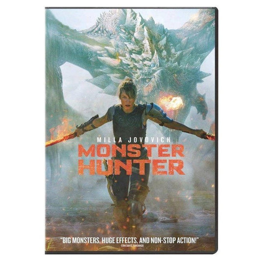 Monster Hunter DVD Milla Jovovich Action Fantasy Video Game Adaptation