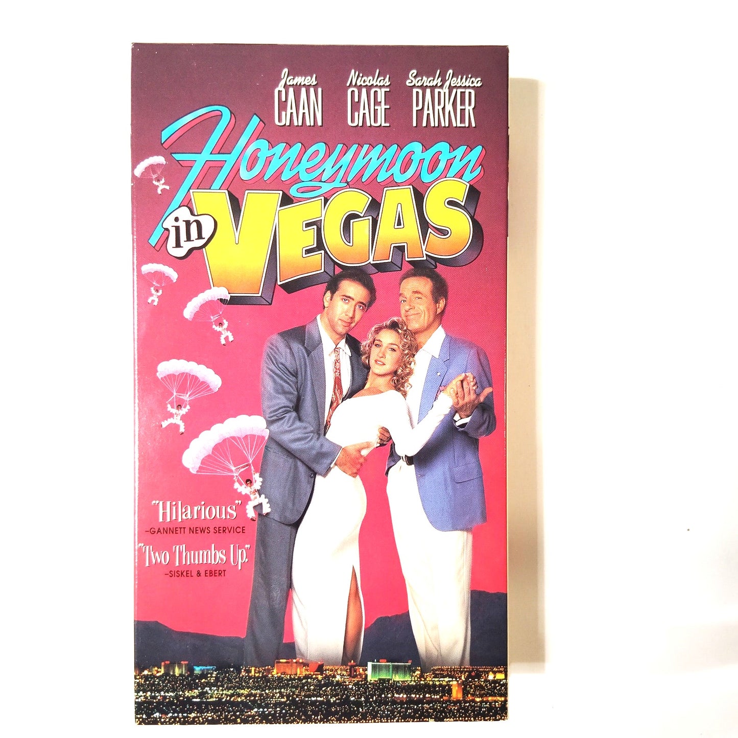 Honeymoon in Vegas VHS 1992 Nicolas Cage Sarah Jessica Parker James Caan Comedy