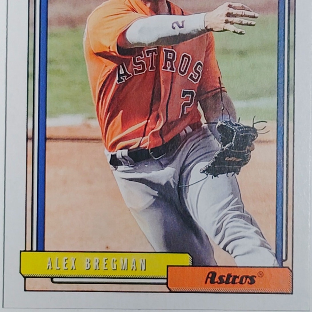 2021 Topps Series 2 #T92-21 Alex Bregman Houston Astros 3rd Base - VG/EX