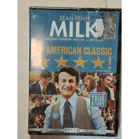 Milk (2008 DVD) Sean Penn stars in 129 Minutes Biography, Drama, LGBT Interest