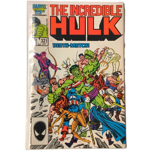 The Incredible Hulk #321, And the Walls come Crumbling Down, May 1980, NM 9.4