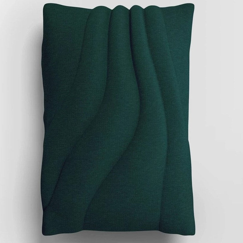 Lumbar Quilted Puff Throw Pillow – 12 x 18 in – Green – Room Essentials