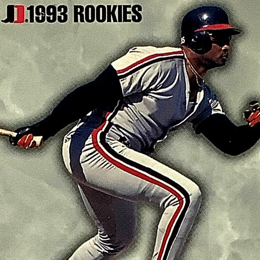 1993 Rookies, Wayne Kirby, Cleveland, MLB, Jimmy Dean 1993, Card 5, VG