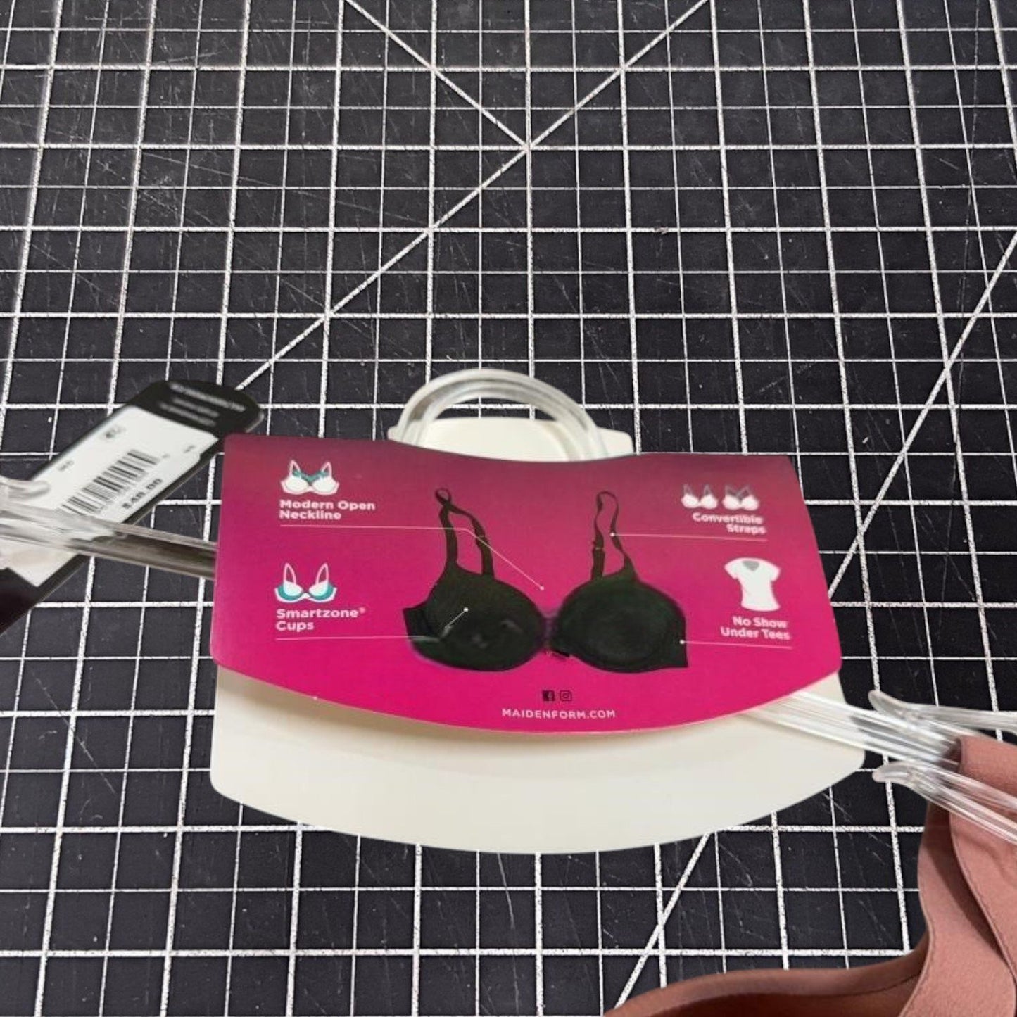 Maidenform One Fabulous Fit 2.0 Tailored Demi Underwire Bra – Misted Rose – 36D