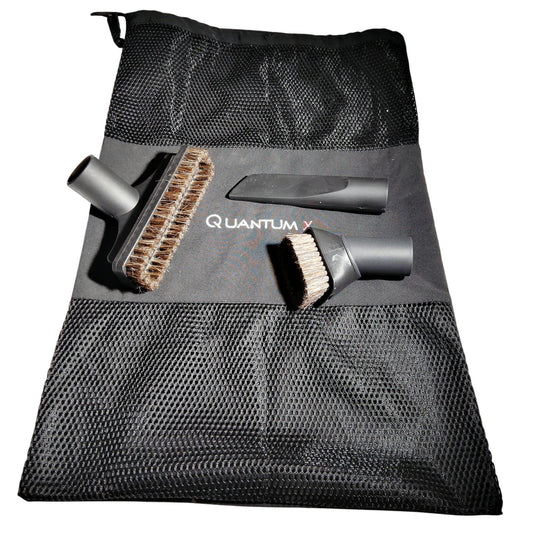 Quantum X QX‑8002 Vacuum Replacement Accessory Set 4‑Piece Black