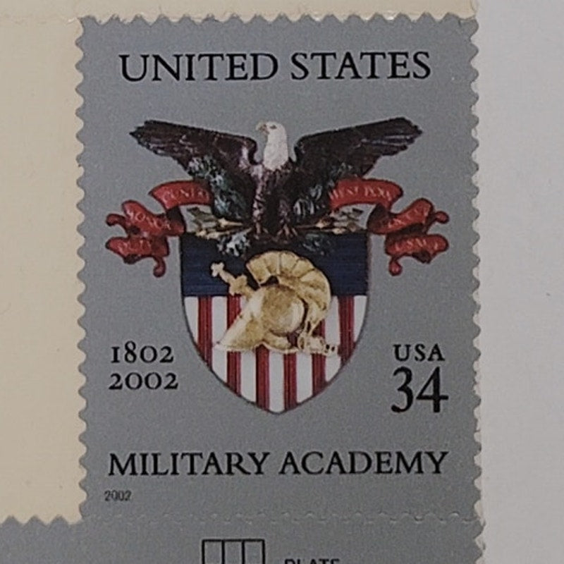 2002 West Point Bicentennial Stamp – 34¢ – MNH – Military Academy – Scott #3560