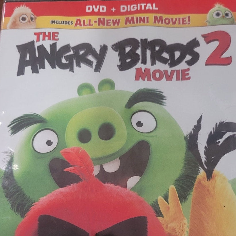 The Angry Birds Movie 2 DVD 2019 Animated Comedy  Sony Pictures Family Adventure