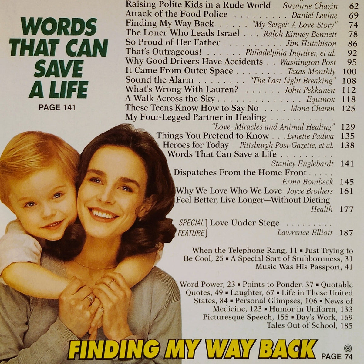 Reader's Digest Magazine March 1997 Vintage 1990s Back Issue Collectible
