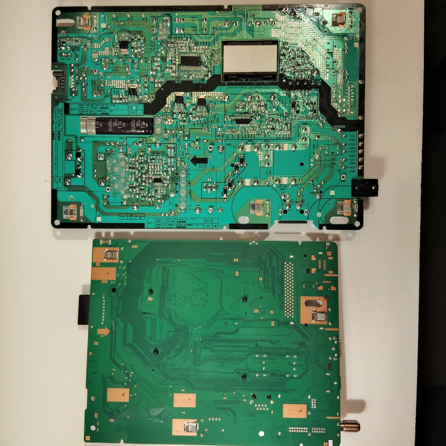 Samsung Main Board + Power Supply OEM Set UN65CU7000FXZA BN94-18548A BN97-21919C
