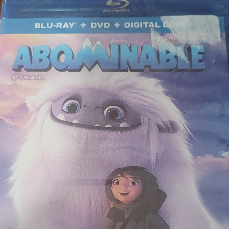 Abominable Blu-ray + DVD + Digital 2019 Animated Family Adventure Movie