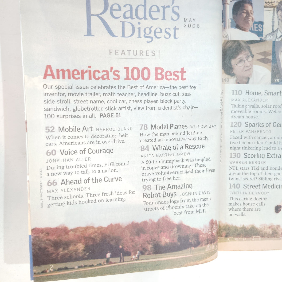 Reader's Digest May 2006 America's 100 Best Special Issue Large Print