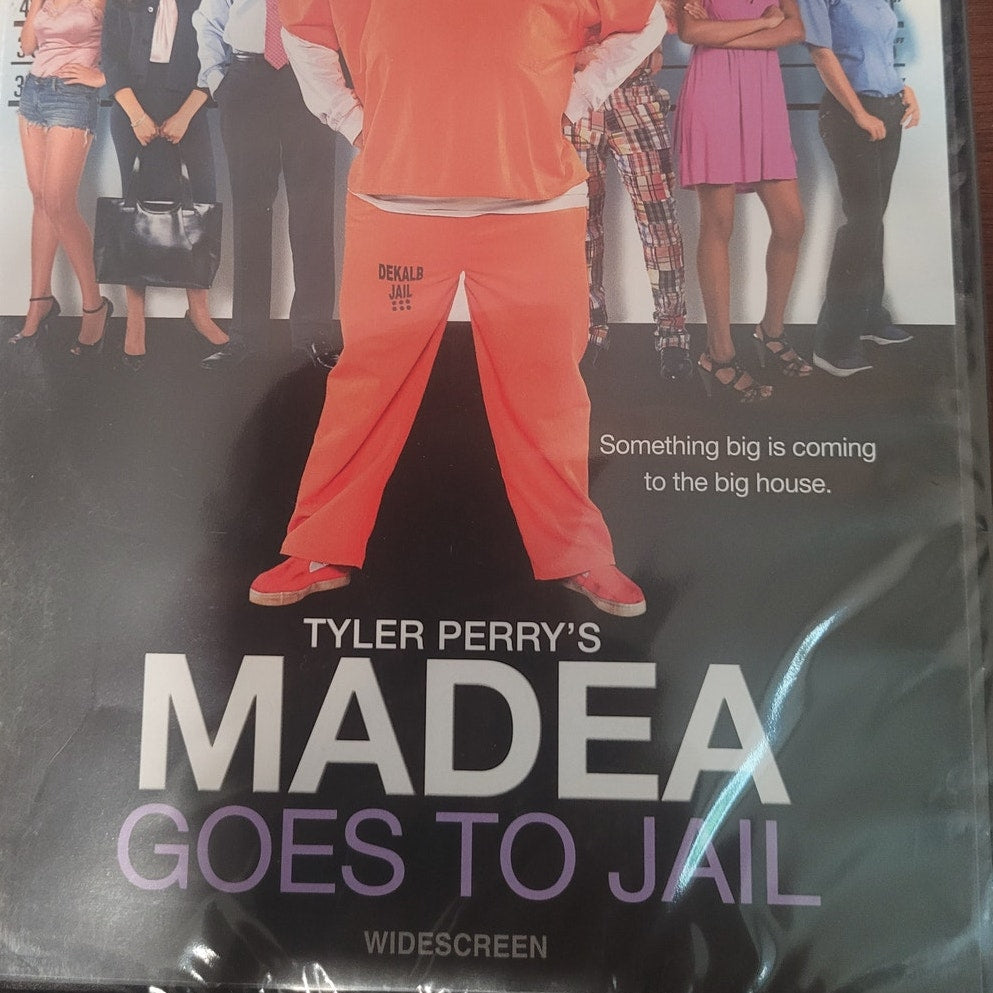 Tyler Perry Madea Goes to Jail DVD 2009 Widescreen Comedy Drama Courtroom Faith