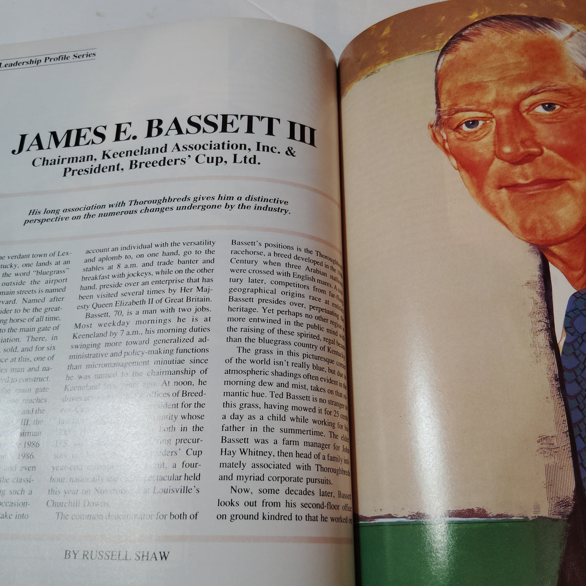 Delta SKY In-Flight Magazine - November 1991 - Basketball, James Bassett III