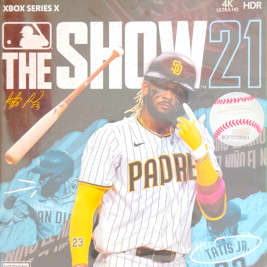 MLB The Show 21 Xbox Series X New Sealed Fernando Tatis Jr Cover 4K HDR