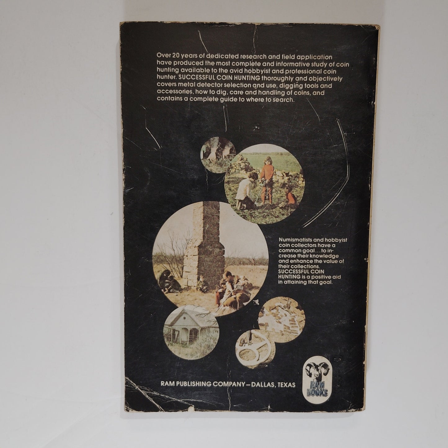 Successful Coin Hunting by Charles L. Garrett – 1979 Printing – 232 Pages