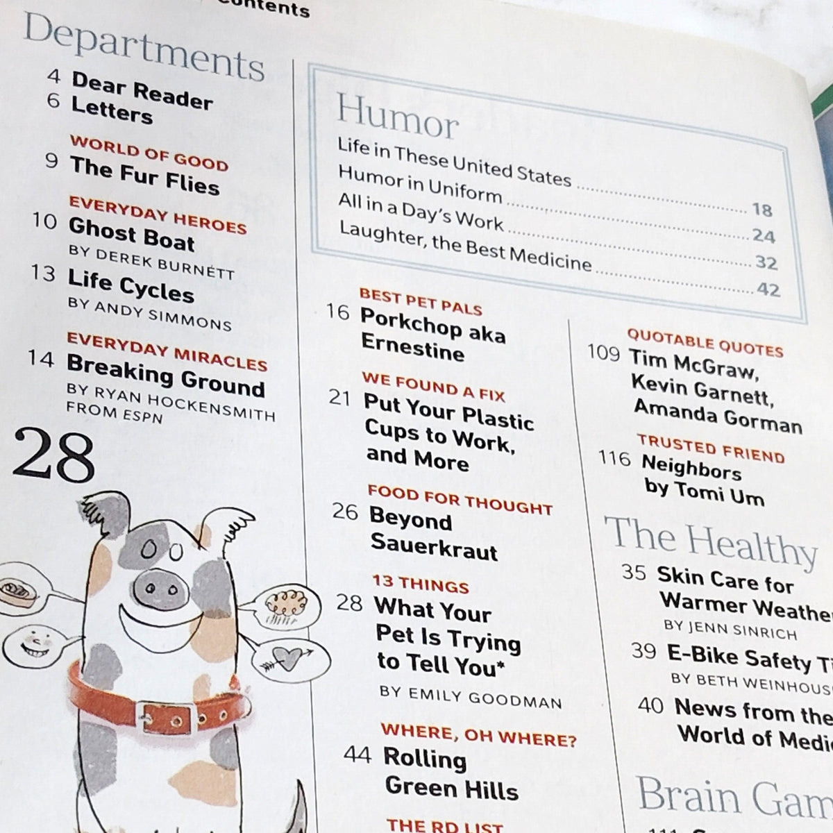 Reader's Digest May 2022 - Good Neighbors Spring Cleaning Magazine Back Issue