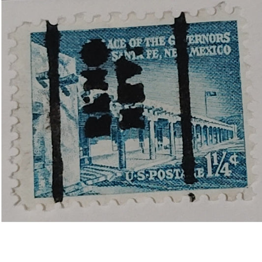 1954 1¼¢ Palace of the Governors Stamp – Liberty Series, Scott #1031A – Santa Fe