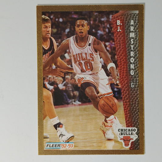 1992–93 Fleer B.J. Armstrong #28 – Chicago Bulls – Guard