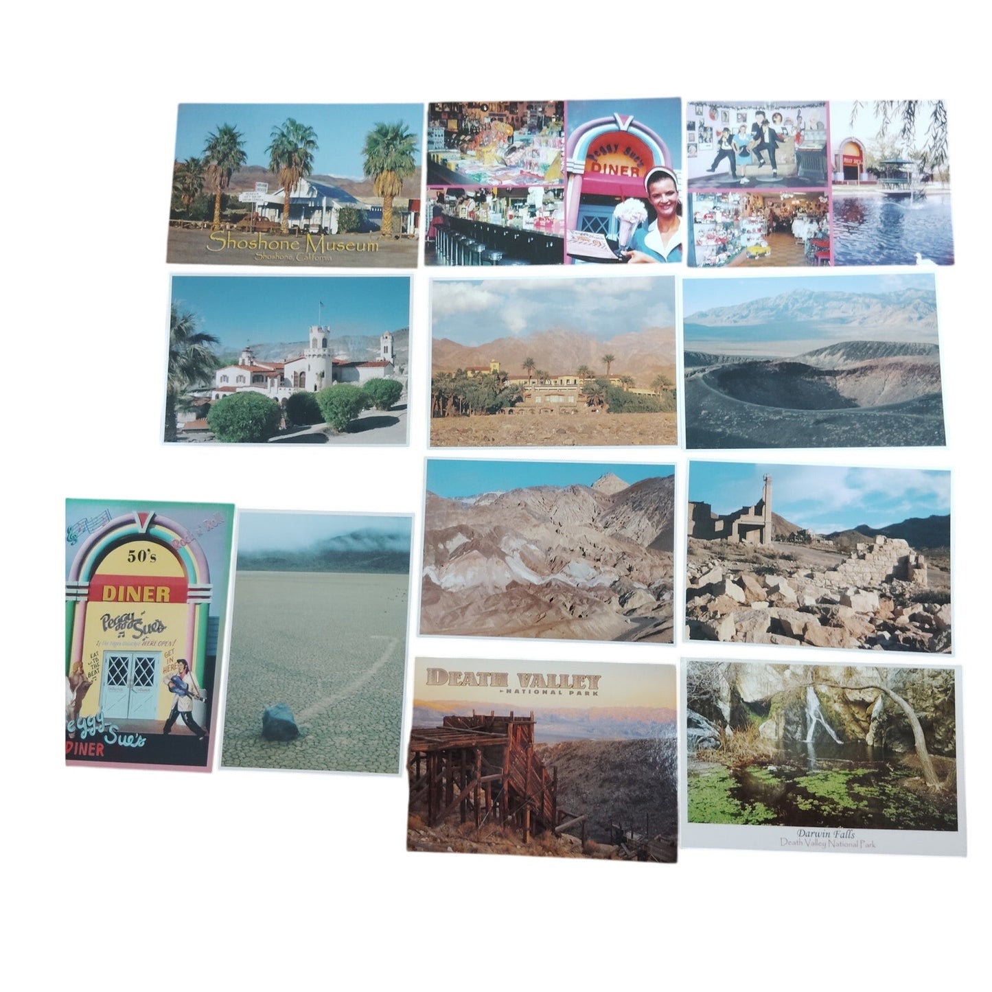 Death Valley National Park & Shoshone Museum Postcards - 2012 Collectible Set