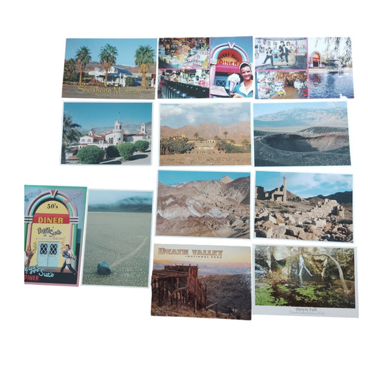 Death Valley National Park & Shoshone Museum Postcards - 2012 Collectible Set