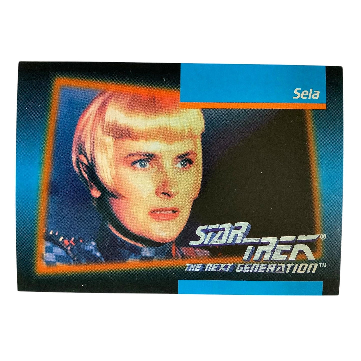 Sela, Star Trek, The Next Generation, 1992, Impel Card No.028