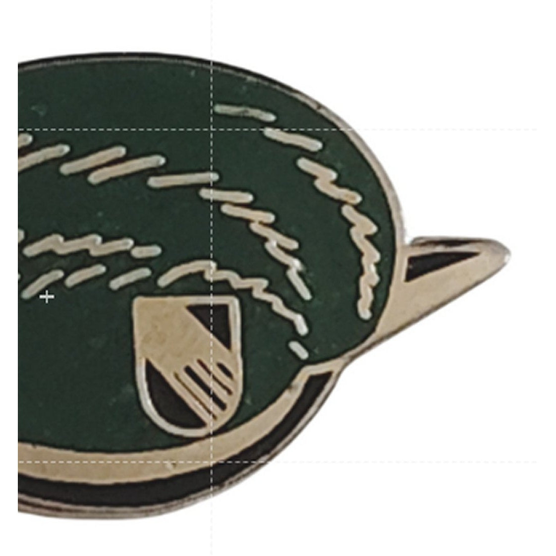 US Army Special Forces Green Beret Novelty Hat Lapel Brooch Pin Dagger 1" x 1/2"