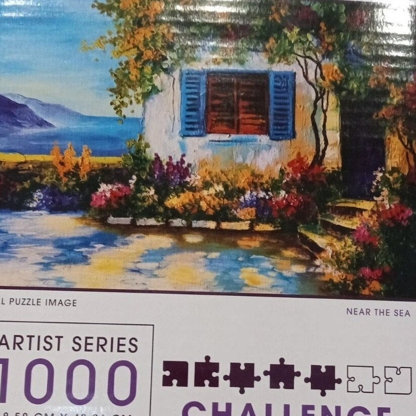 Artisan Series 1000‑Piece Puzzle – Near the Sea, 27" x 19", Sealed TCG