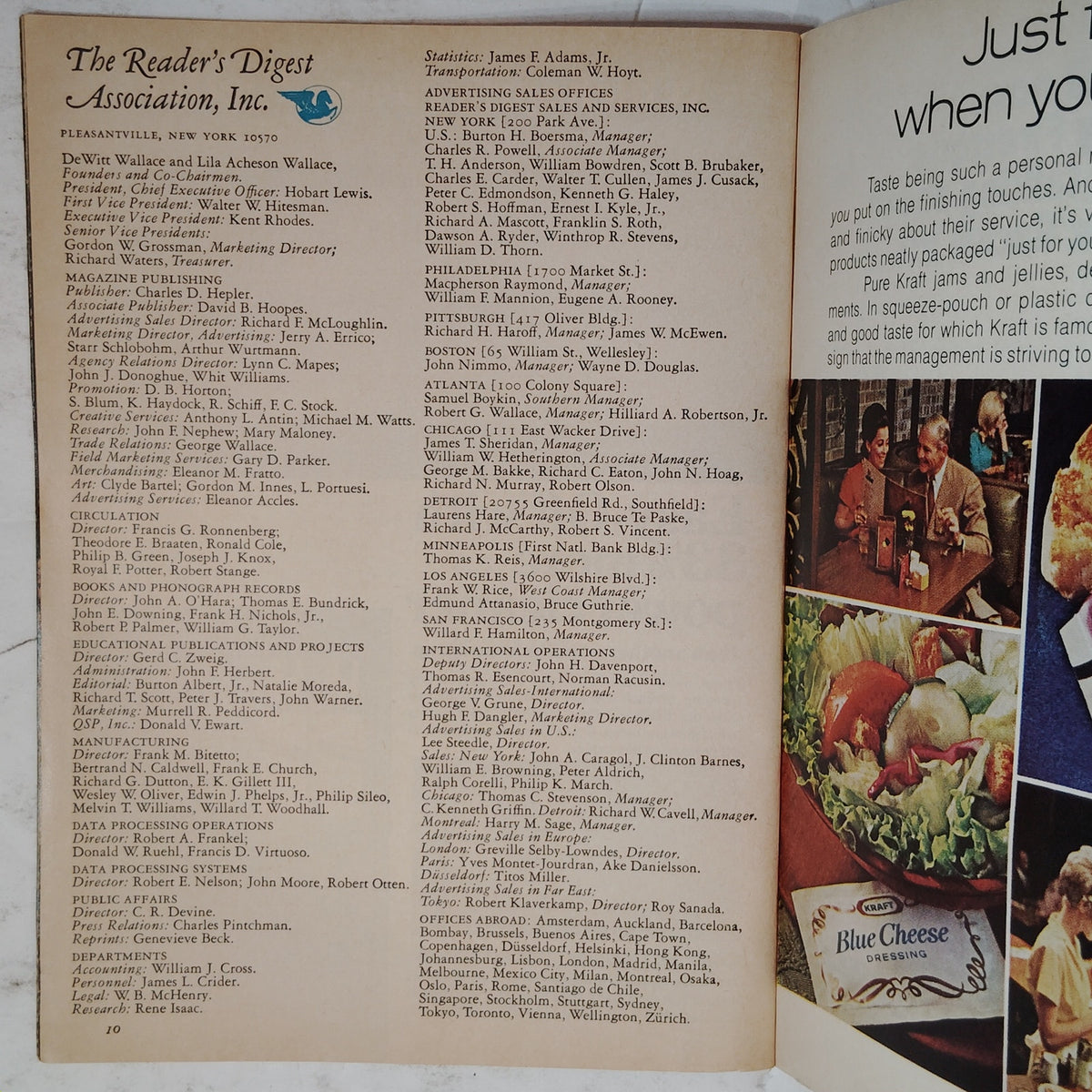 Reader's Digest February 1973 Vintage Magazine Magnificent St Peter's Back Issue