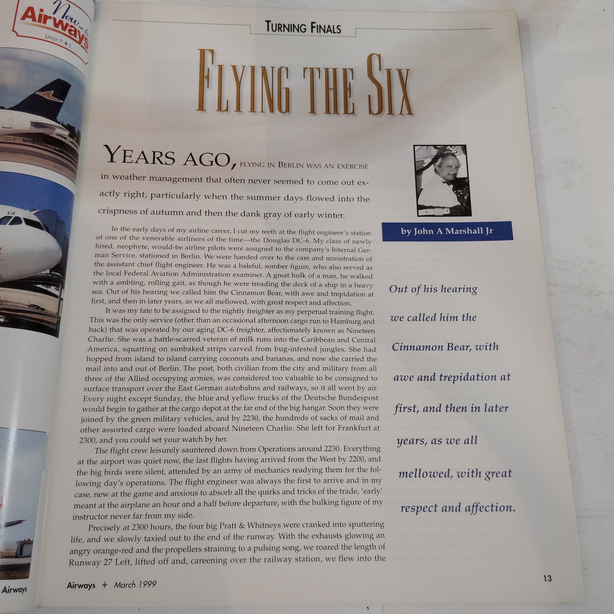 Airways Magazine March 1999 - South African Airways Global Review Issue