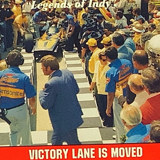 1971 Victory Lane's New Location at the Indy 500, 1992 Legends of Indy, #72 NM+