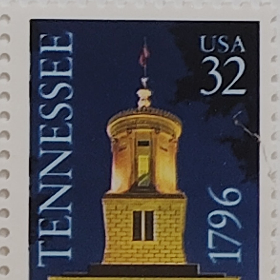 1996 Tennessee Statehood Strip of 6 MNH – Scott 3067 State Capitol