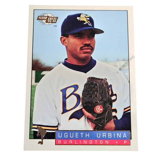 Ugueth Urbina, Burlington Bees, No. 229,  93-94 Fleer Excel Minor Leagues