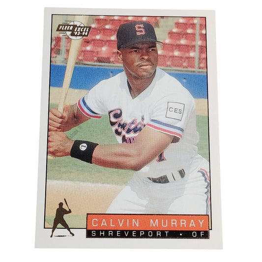 Calvin Murray, Shreveport Captains, #293, 93-94 Fleer Excel Minor Leagues