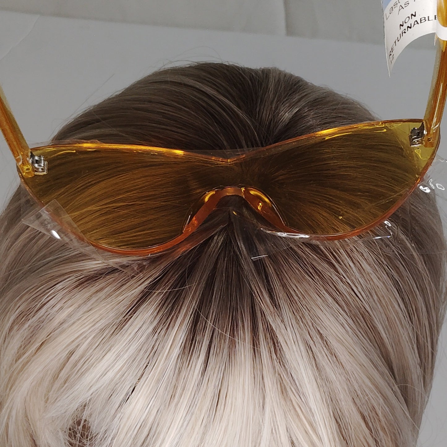 BP. Rimless Cat Eye Sunglasses Yellow - Nordstrom Rack Exclusive