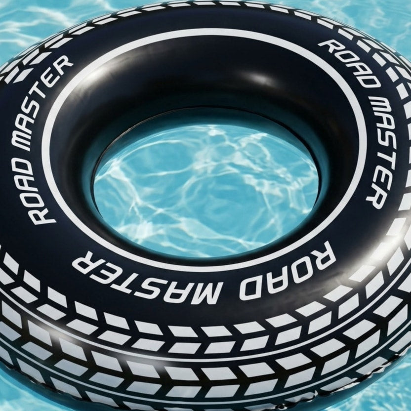 Bestway H2O GO! 30" Tire‑Style Swim Ring – Ages 3–6, Inflatable Pool Float