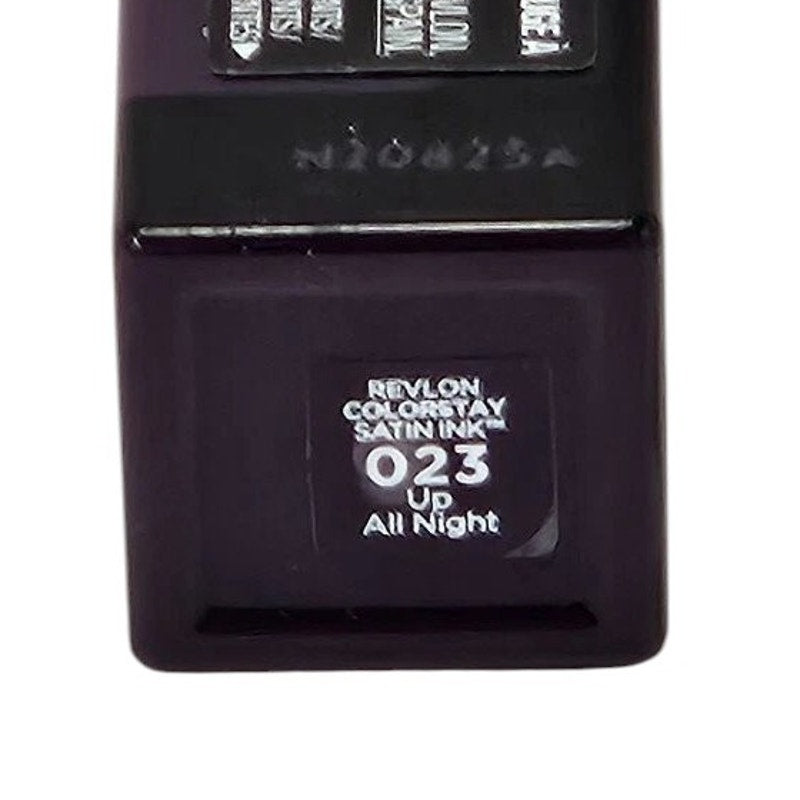 Revlon ColorStay Satin Ink Lipstick – 023 Up All Night, Longwear Liquid, 0.17 oz