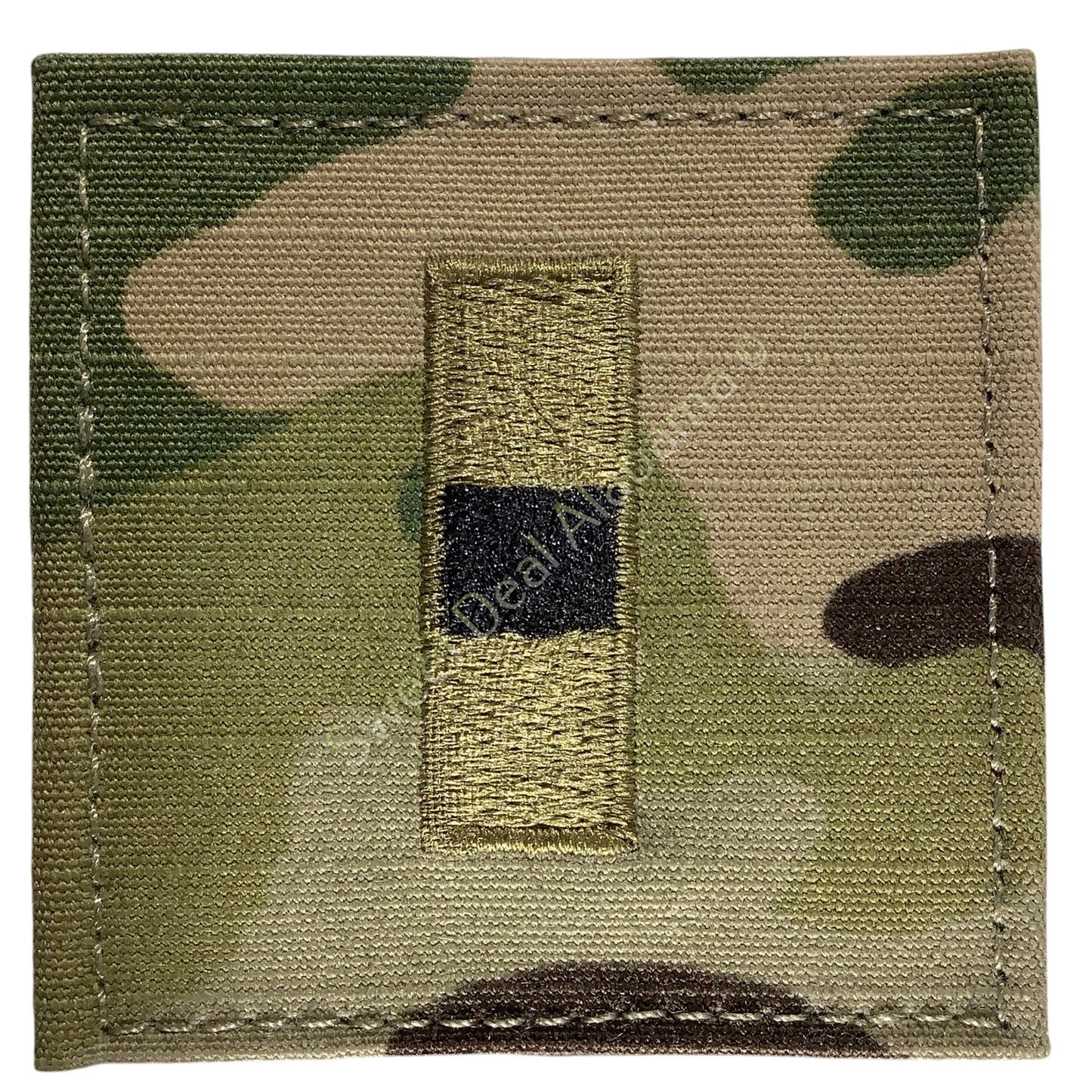 U.S. Army Warrant Officer 1 WO1 OCP Rank Insignia, Multi-Camo, 2x2, Hook-n-Loop