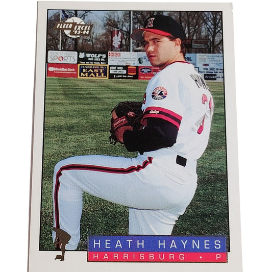Heath Haynes, Harrisburg Senators, No. 225,  93-94 Fleer Excel Minor Leagues