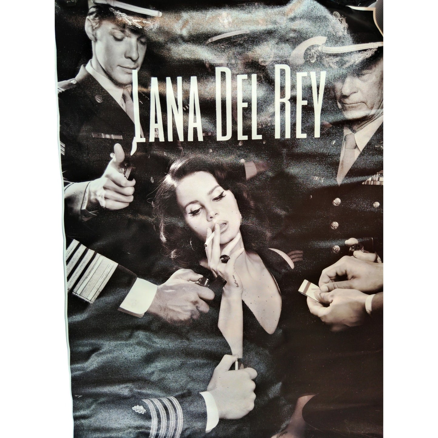 Lana Del Rey Canvas Art Print – Music Poster, 16x24" Unframed, Wall Décor
