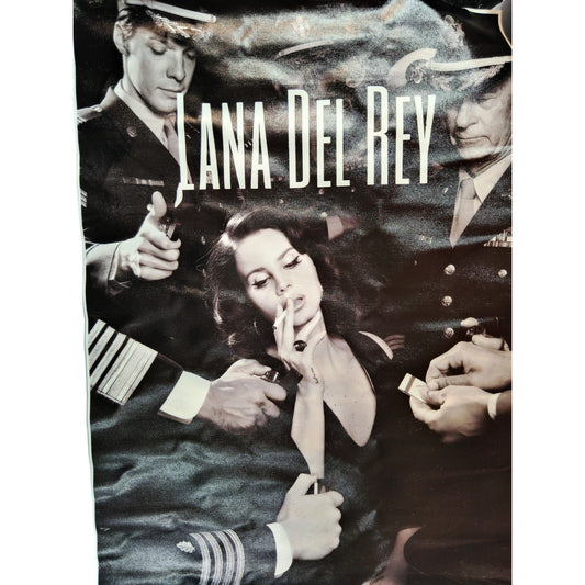 Lana Del Rey Canvas Art Print – Music Poster, 16x24" Unframed, Wall Décor