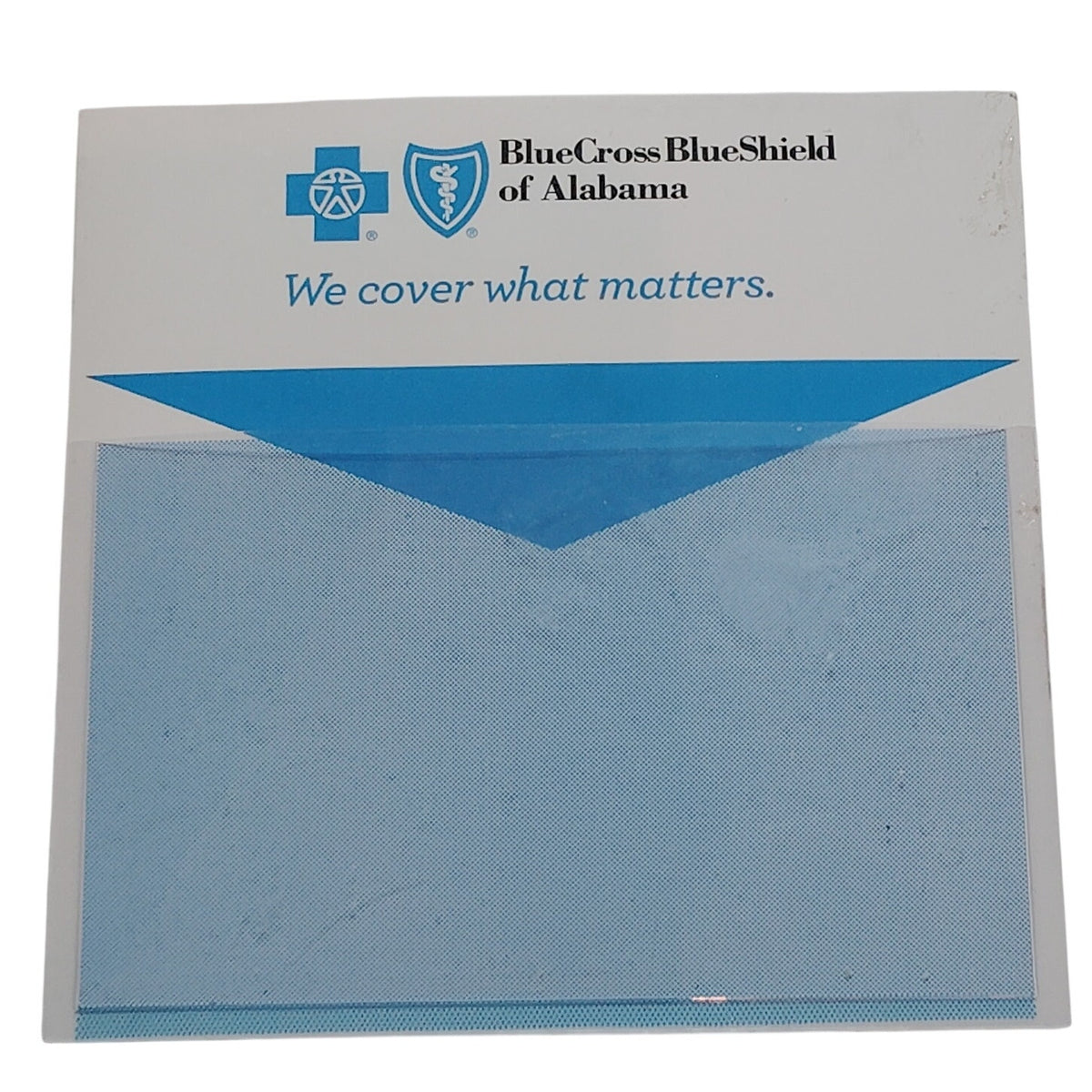 BlueCross BlueShield Alabama Magnetic Appointment Card Holder 4x4 Promo