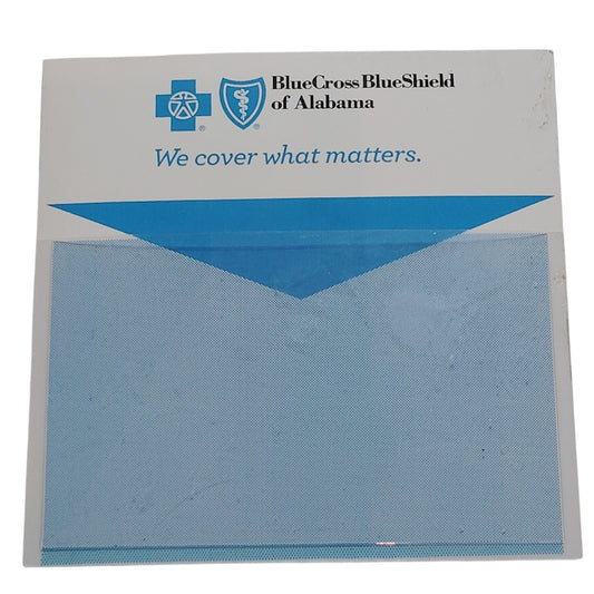 BlueCross BlueShield Alabama Magnetic Appointment Card Holder 4x4 Promo