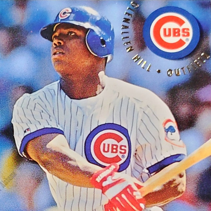 Glenallen Hill, Chicago Cubs, #387, 1994 Fleer Baseball Collector's Card