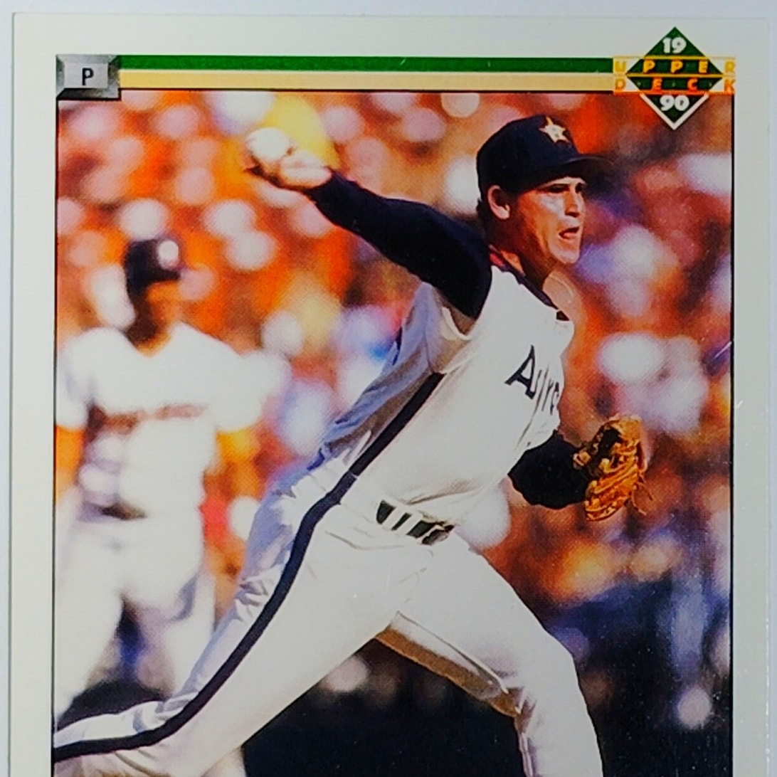1990 Upper Deck Larry Andersen #407 Houston Astros Pitcher Action Shot - VG/EX