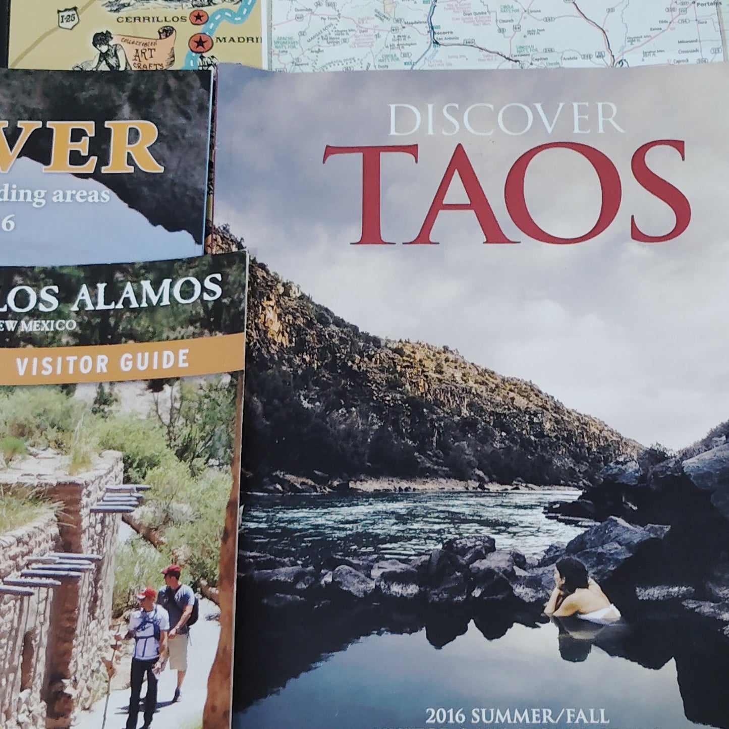 New Mexico 2016 Travel Ephemera Lot – Guides, Maps, Magazines Collection